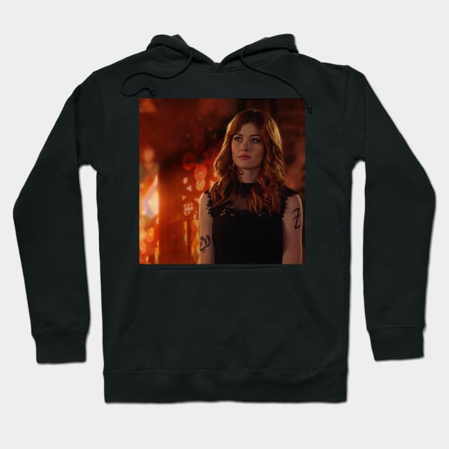 Clary Fairchild - Shadowhunters Hoodie by vickytoriaq